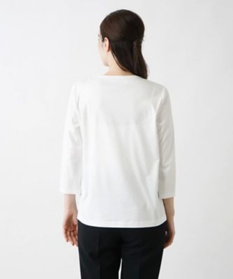 フラワー柄カットソー【ROCHAS Premiere】 | Leilian  