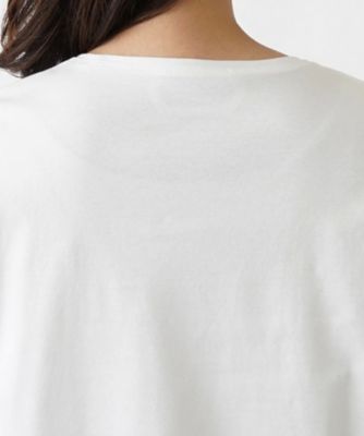 ロゴカットソー【ＲＯＣＨＡＳ　Ｐｒｅｍｉｅｒｅ】