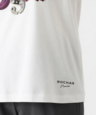 ロゴカットソー【ＲＯＣＨＡＳ　Ｐｒｅｍｉｅｒｅ】