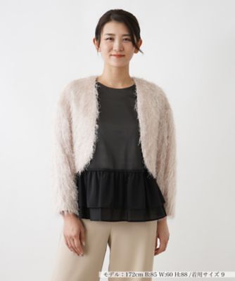 ＜BOURGE (Women)＞ボレロ風ジャケット