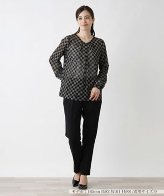 Leilian / レリアン シアートップス【ROCHAS Premiere】 シアートップス【ROCHAS Premiere】 | Leilian