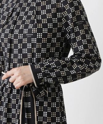 洗える総柄ワンピース【ＲＯＣＨＡＳ　Ｐｒｅｍｉｅｒｅ】
