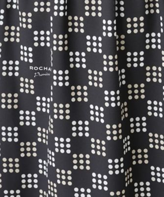 洗える総柄ワンピース【ＲＯＣＨＡＳ　Ｐｒｅｍｉｅｒｅ】
