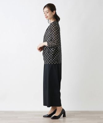 総柄プルオーバー【ＲＯＣＨＡＳ　Ｐｒｅｍｉｅｒｅ】