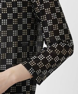 総柄プルオーバー【ＲＯＣＨＡＳ　Ｐｒｅｍｉｅｒｅ】