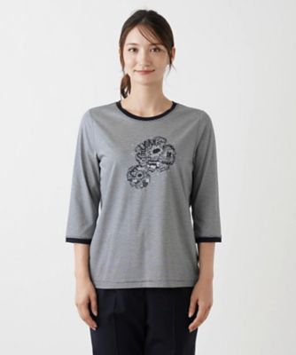 カットソー【ＭＵＳＥ　ＢＹ　ＲＯＣＨＡＳ　Ｐｒｅｍｉｅｒｅ】