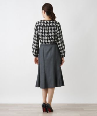 amichann　＜デラロミラノ＞ジョーゼットスカート amichann様専用 ＜デラロミラノ＞ジョーゼットスカートの通販 by