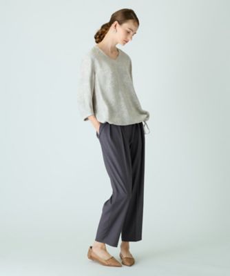 ダブルボタンタックパンツ【ＴＨＥ　ＮＥＷ】【Ｌｅｉｌｉａｎ　ＷＨＩＴＥ　ＬＡＢＥＬ】