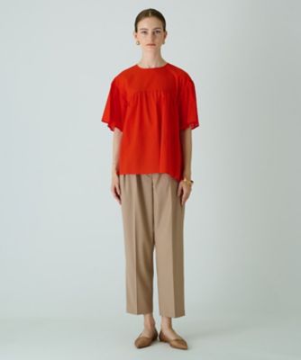 ダブルボタンタックパンツ【ＴＨＥ　ＮＥＷ】【Ｌｅｉｌｉａｎ　ＷＨＩＴＥ　ＬＡＢＥＬ】