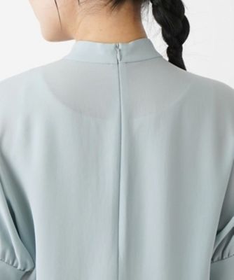 半袖シフォンブラウス