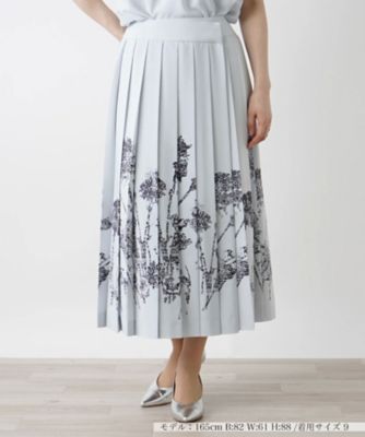 ＜BOURGE (Women)＞洗えるプリーツスカート