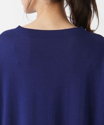 チュニック丈ニットプルオーバー【ＴＨＥ　ＮＥＷ】【Ｌｅｉｌｉａｎ　ＷＨＩＴＥ　ＬＡＢＥＬ】