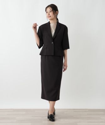 五分袖ジャケット【BOURGE】 | Leilian (Women)/レリアン | 三越