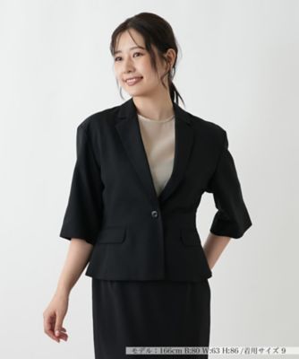 五分袖ジャケット【BOURGE】 | Leilian (Women)/レリアン | 三越