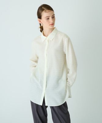 美品☆伊勢丹別注♪アミカキッズ　ジャガードブラウス 美品☆伊勢丹別注♪アミカキッズ ジャガードブラウス