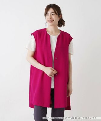 洗えるロングベスト【ＴＨＥ　ＮＥＷ】