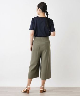 クロップドワイドパンツ【ＴＨＥ　ＮＥＷ】