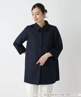 ＜BOURGE (Women)＞ステンカラーショートコート