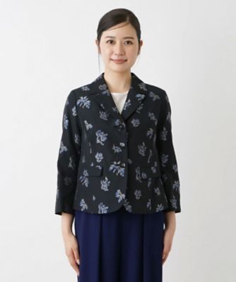 総柄ジャケット