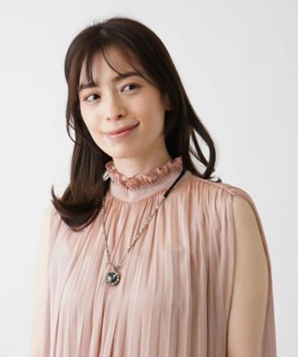 ひと粒ビジューペンダント