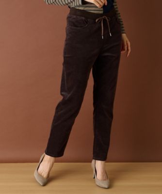 【あったか素材】ストレッチコーデュロイパンツ【Ｌ　ＪＥＡＮＳ】