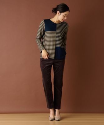 【あったか素材】ストレッチコーデュロイパンツ【Ｌ　ＪＥＡＮＳ】