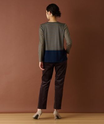 【あったか素材】ストレッチコーデュロイパンツ【Ｌ　ＪＥＡＮＳ】