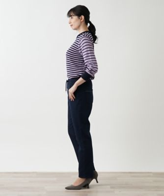 【あったか素材】ストレッチパンツ【Ｌ　ＪＥＡＮＳ】