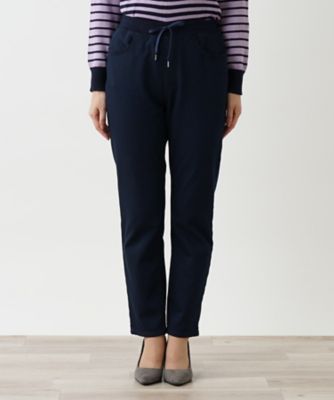 【あったか素材】ストレッチパンツ【Ｌ　ＪＥＡＮＳ】