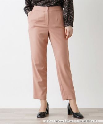 ＜BOURGE (Women)＞洗えるアンクル丈パンツ