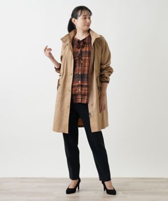 フーディーロングコート | Leilian (Women)/レリアン | 三越伊勢丹