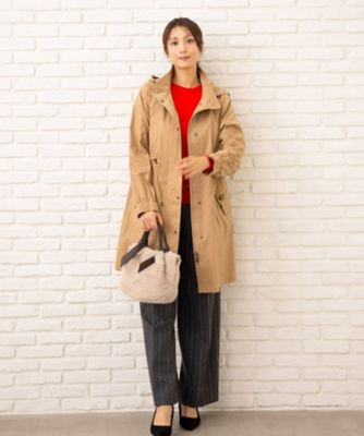 フーディーロングコート | Leilian (Women)/レリアン | 三越伊勢丹