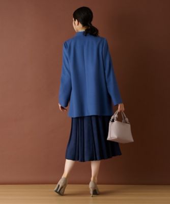 カシミヤスタンドカラーコート【深喜毛織　】