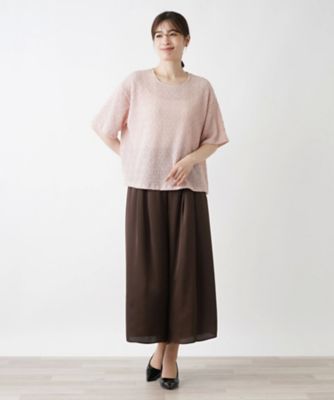 クルーネックプルオーバー【THE NEW】 | BOURGE (Women