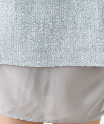 ラメツイードスーツ【セレモニー】【Ｌｅｉｌｉａｎ　ＷＨＩＴＥ　ＬＡＢＥＬ】