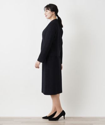 ラメツイードスーツ【セレモニー】【Ｌｅｉｌｉａｎ　ＷＨＩＴＥ　ＬＡＢＥＬ】