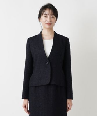 ラメツイードスーツ【セレモニー】【Ｌｅｉｌｉａｎ　ＷＨＩＴＥ　ＬＡＢＥＬ】