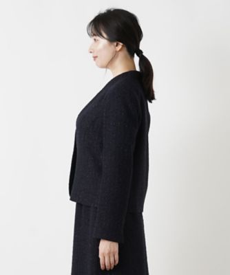 ラメツイードスーツ【セレモニー】【Ｌｅｉｌｉａｎ　ＷＨＩＴＥ　ＬＡＢＥＬ】