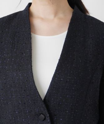 ラメツイードスーツ【セレモニー】【Ｌｅｉｌｉａｎ　ＷＨＩＴＥ　ＬＡＢＥＬ】