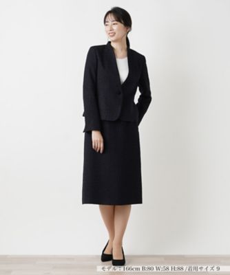 ラメツイードスーツ【セレモニー】【Ｌｅｉｌｉａｎ　ＷＨＩＴＥ　ＬＡＢＥＬ】