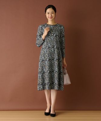 洗えるストレッチワンピース | Leilian (Women)/レリアン | 三越伊勢丹