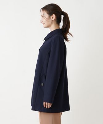 ステンカラーハーフコート【Ｌｅｉｌｉａｎ　ＷＨＩＴＥ　ＬＡＢＥＬ】