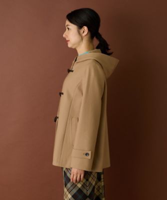 レリアン ダッフルコート ダッフルコート【Leilian WHITE LABEL
