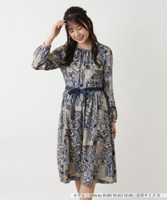 ＜Leilian (Women)＞ワンピース【Ｌｅｉｌｉａｎ　ＷＨＩＴＥ　ＬＡＢＥＬ】