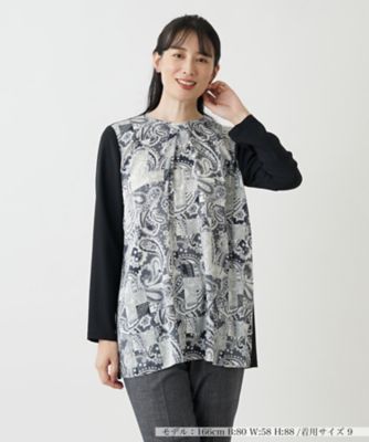 チュニックブラウス【Leilian WHITE LABEL