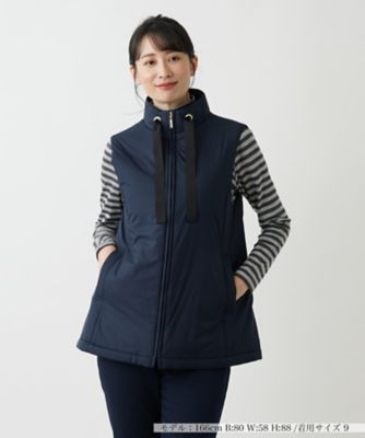 ＜Leilian (Women)＞中わたベスト【ＬＩＭＯＮＴＡ】