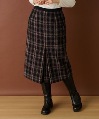 ＜Leilian (Women)＞ボックスプリーツスカート