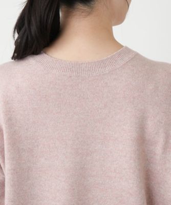 モックネックニット【Ｌｅｉｌｉａｎ　ＷＨＩＴＥ　ＬＡＢＥＬ】
