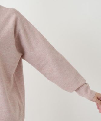 モックネックニット【Ｌｅｉｌｉａｎ　ＷＨＩＴＥ　ＬＡＢＥＬ】