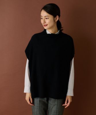 ニットベスト【Ｌｅｉｌｉａｎ　ＷＨＩＴＥ　ＬＡＢＥＬ】